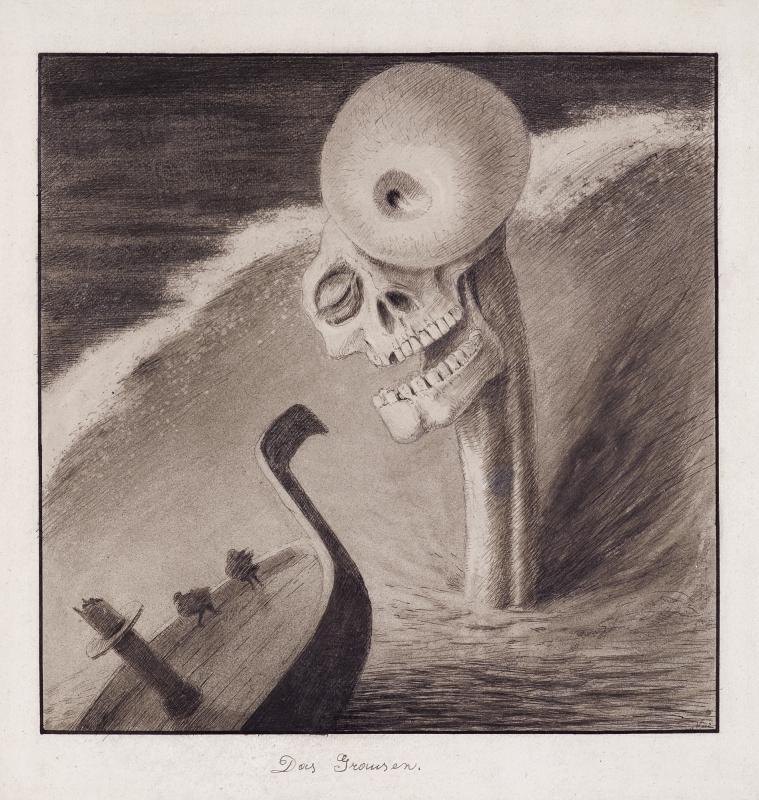 ALFRED KUBIN, „Das Grausen“ | um 1902 © Leopold Museum, Wien | Leopold Museum, Vienna © Eberhard Spangenberg/Bildrecht, Wien, 2016