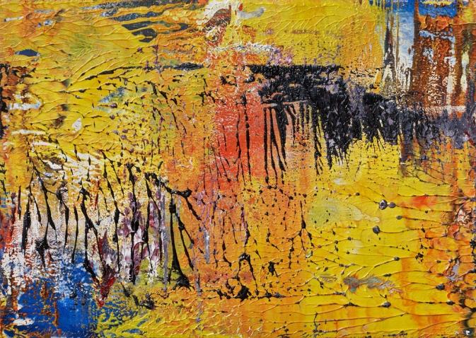 Gerhard Richter 17.4.89, 1989 Öl auf Karton 29,5 x 42cm Ergebnis: 345.600 Euro