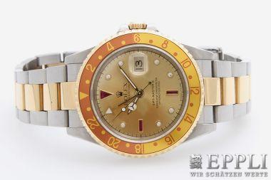 ROLEX Herrenuhr "GMT-MAster II", um 2000.