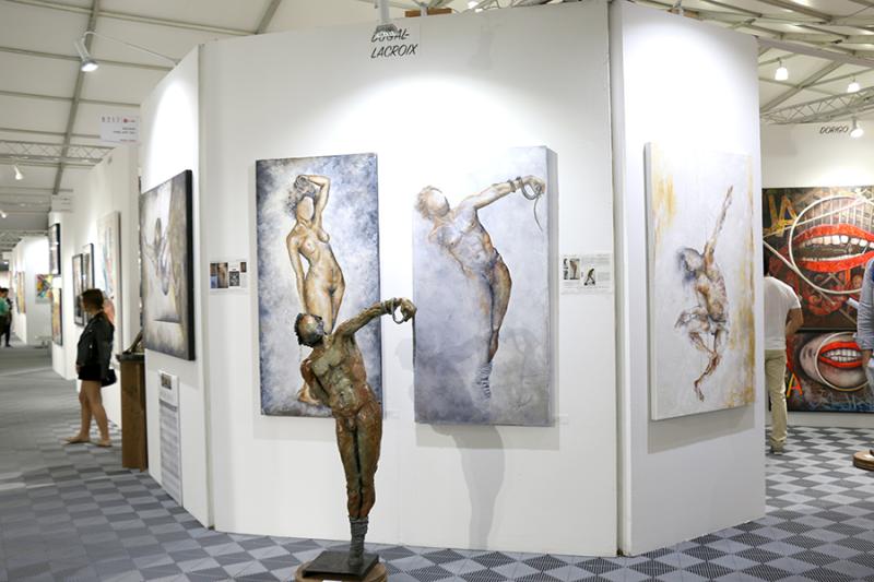 Sculpture and paintings by Dugal-Lacroix of Novem Fine Art.