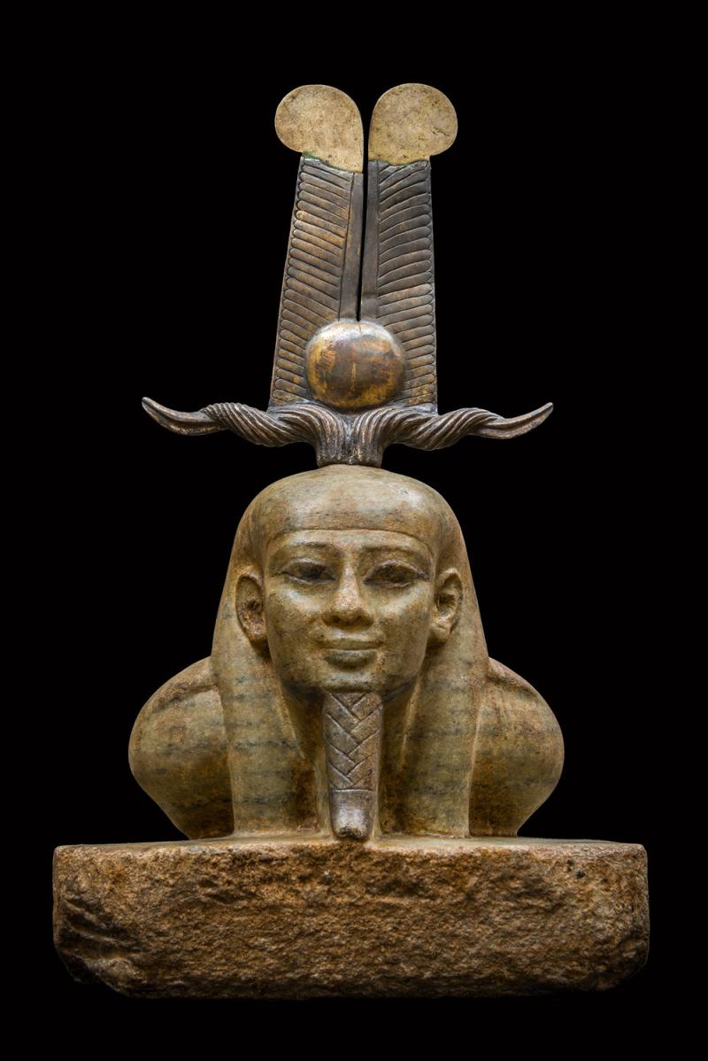 Statue des umwickelten, auf dem Bauch liegenden Osiris Ägyptisches Museum, Kairo (CGC 38424) Bild: Christoph Gerigk © Franck Goddio, Hilti Foundation