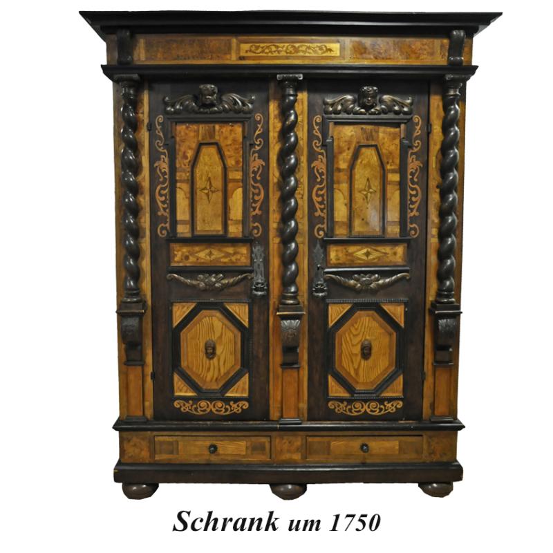 Schrank um 1750