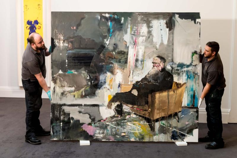 Adrian Ghenie, Self Portrait as Charles Darwin, 2011…00—3,000,000)