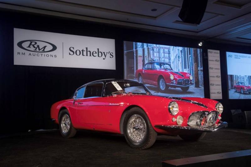 Lot 260 - 1956 Maserati A6G/54 Coupe Series III (Chassis 2181) $2,365,000