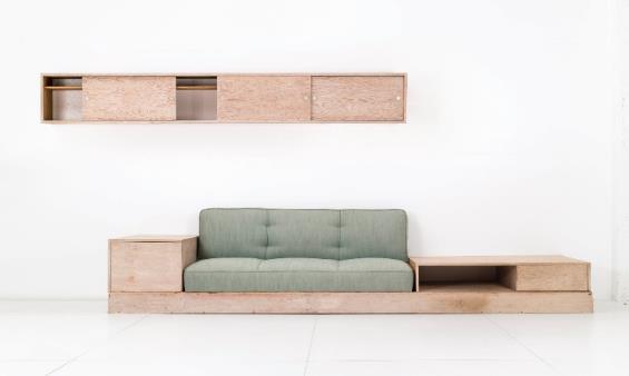 Albert Frey Sofa Composition/ Albert Frey/ Courtesy of Converso