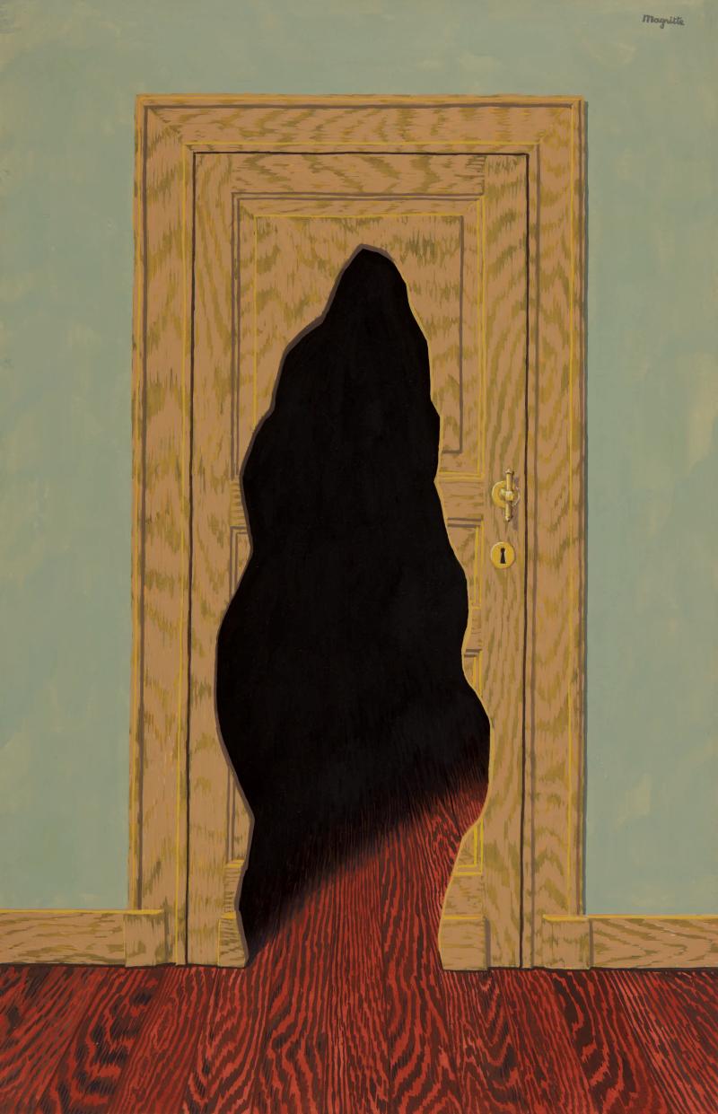 ￼René Magritte La réponse imprévu 1963 or 1964 Estimate $2/3 million