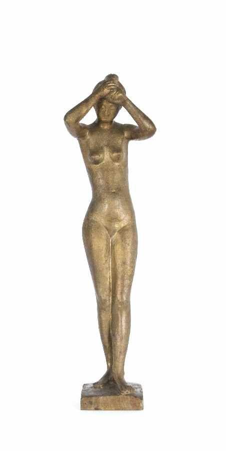 Gerhard Marcks 1889 Berlin - 1981 Burgbrohl, Bronze im Wachsausschmelzverfahren, Schätzpreis:	14.000 - 16.000 EUR