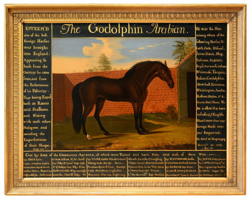 179 Quigley, Daniel, Irish painter (active 18th century). The Godolphin Arabian. EUR 450,000.00