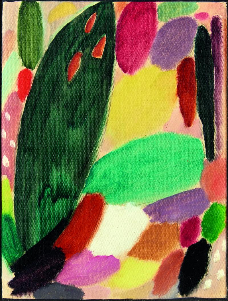 Alexej Jawlensky (1867–1941) "Rêve d'or" | 1918 Öl auf Malpapier, auf Karton 35,5x27cm  Ergebnis: 192.000 Euro