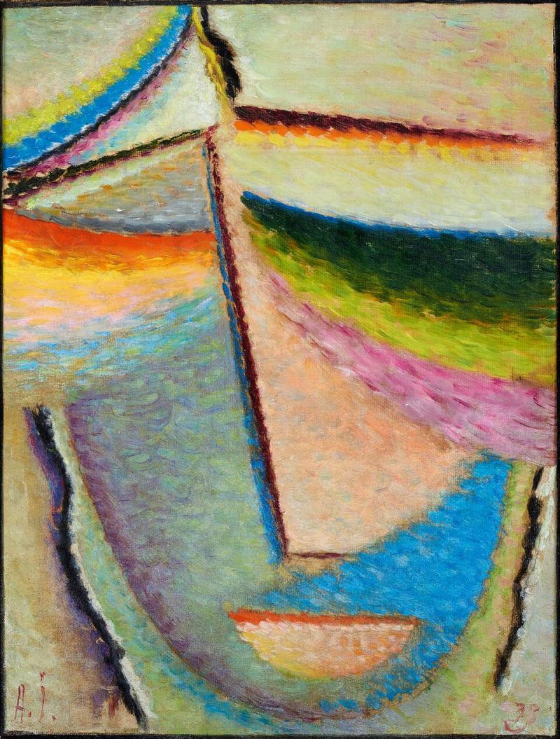 Alexej Jawlensky (1867-1941) Abstrakter Kopf: Der Allerschönsten 1933 Öl auf Karton | 42,2 x 32,3cm Ergebnis: 236.800 Euro