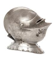 Geschlossener Turnierhelm, deutsch um 1550 / Landshuter Rüstkammer - Landshut