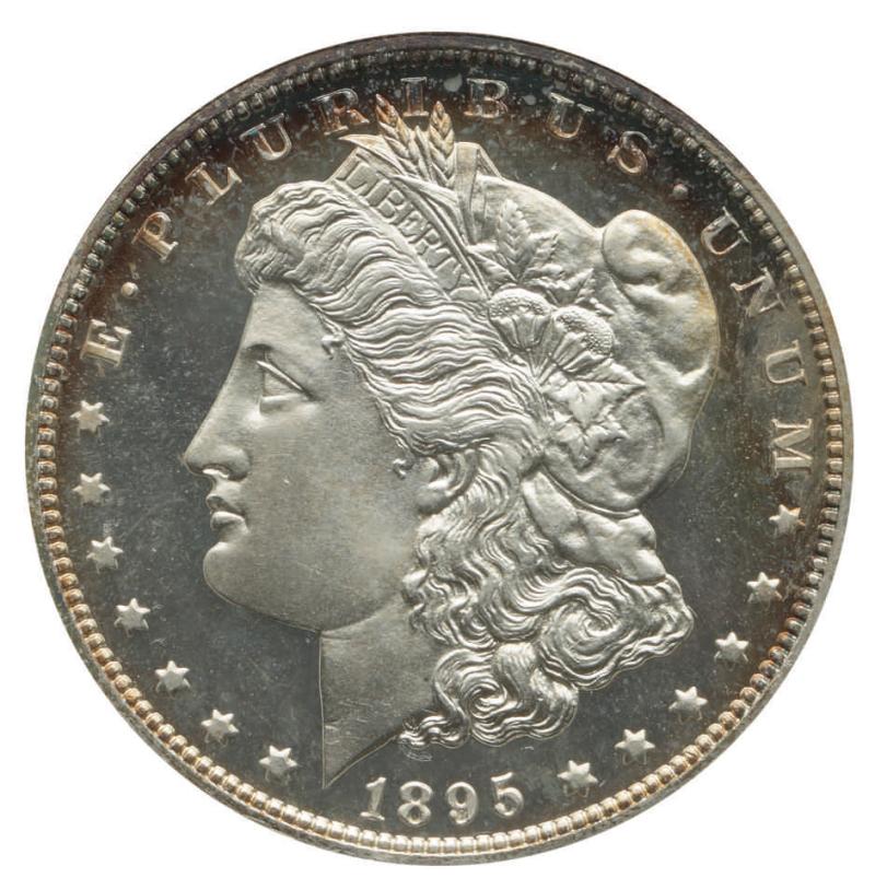 1895 NGC Proof 66 CAC (Gold) Estimate $70/100,000 Courtesy Sotheby’s