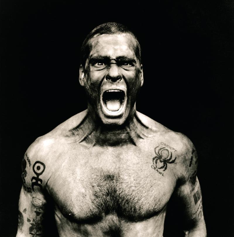 Anton Corbijn (1955): Henry Rollins, El Mirage, 1994, Leihgabe des Künstlers, © Anton Corbijn, 2018