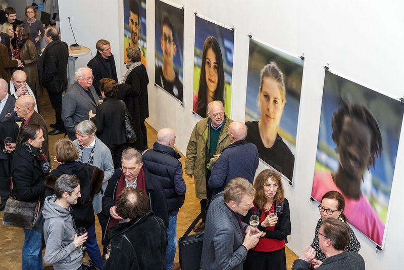 Vernissage mit Buchpräsentation:  7. März 2018 Foto: Kay von Aspern