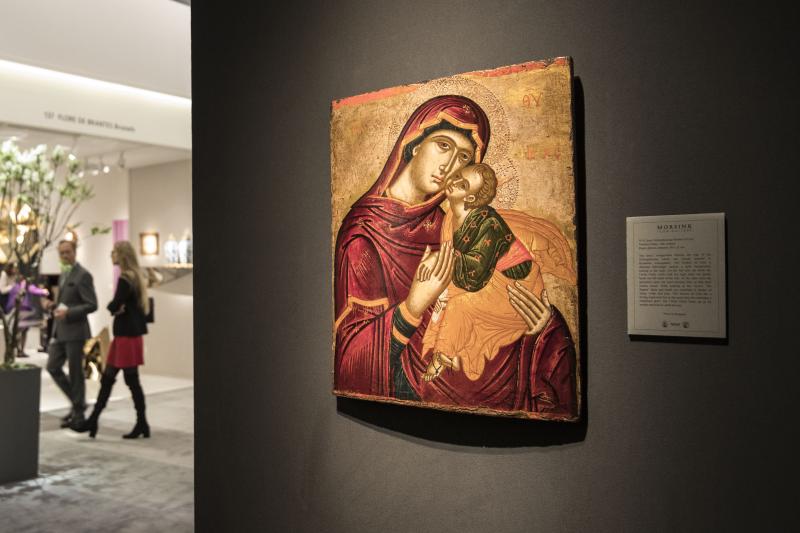 Highlight - Morsink Icon Gallery stand 136 - Mother of GodDOWNLOAD IN HIGH-RES HIGHLIGHT - MORSINK ICON GALLERY STAND 136 - MOTHER OF GOD  PHOTOGRAPHY LORAINE BODEWES