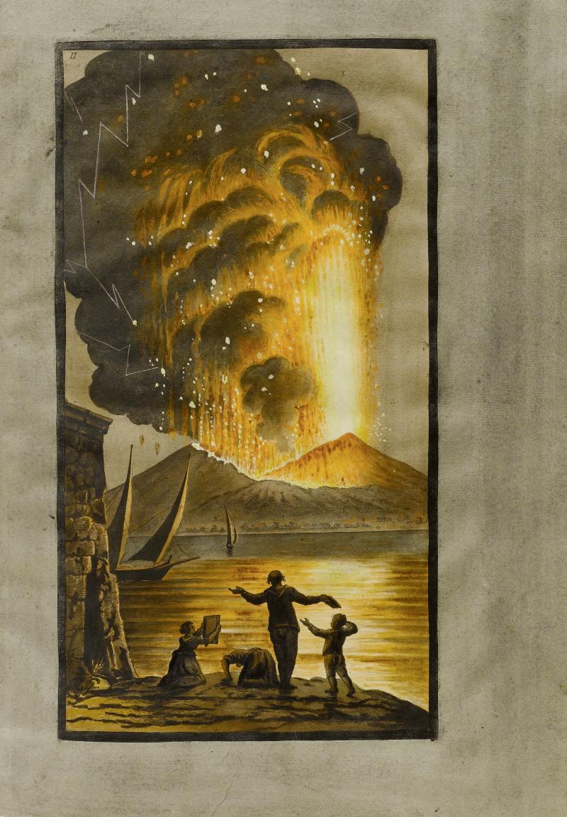 WILLIAM HAMILTON Campi Phlegraei. “Observations on the Volcanos of the Two Siciles.” Neapel, 1776-79. Verkauft für CHF 78 500