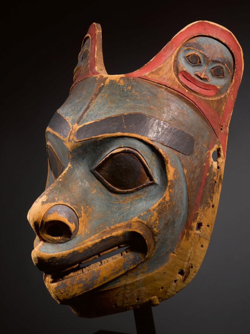 Shaman’s Mask Southeastern Alaska Early 19th Century Estimate $300/500,000