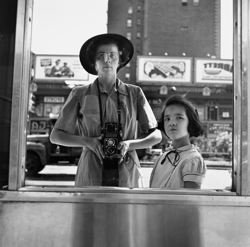 Vivian Maier Selbstporträt New York 1953