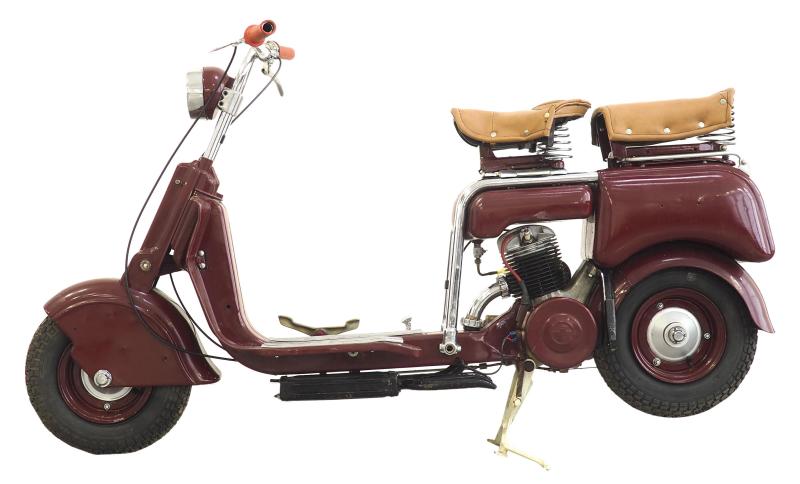 Nr. 1, 1948 Lambretta 125 m (Tipo A), erzielter Preis € 5.980