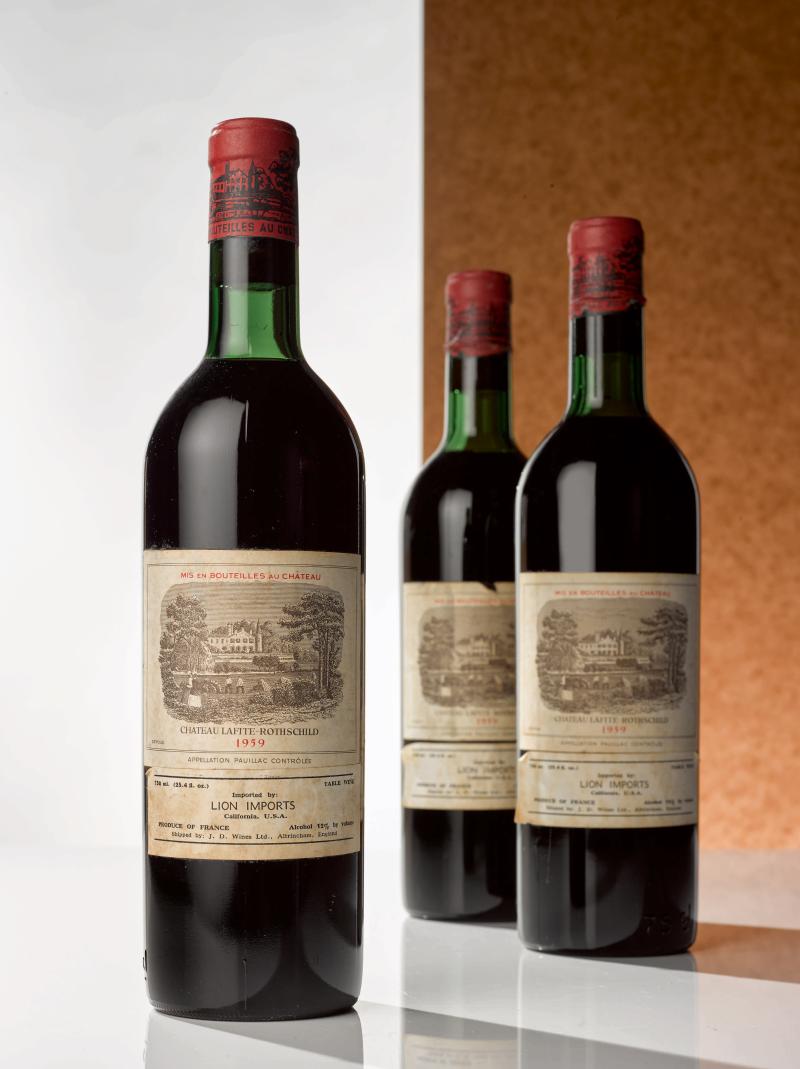 ￼CHÂTEAU LAFITE ROTHSCHILD 1959 (12 BT) Estimate $26,000 - $38,000