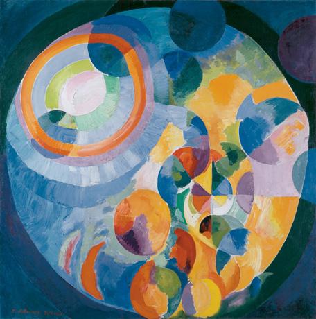 Robert Delaunay Formes circulaires. Soleil, lune, 1913 –1931 Öl auf Leinwand, 200 x 197 cm Kunsthaus Zürich