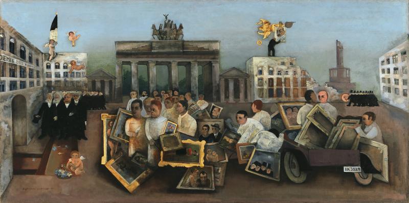 Felix Nussbaum, Der tolle Platz, 1931, © Repro: Kai-Annett Becker