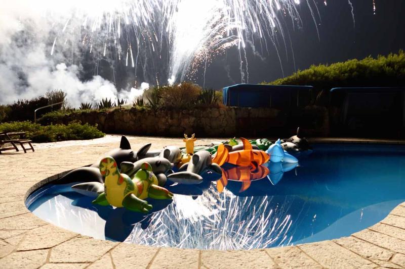 Jean Pigozzi Fireworks, 2013 Villa Dorane, Antibes © Jean Pigozzi courtesy IMMAGIS Galerie