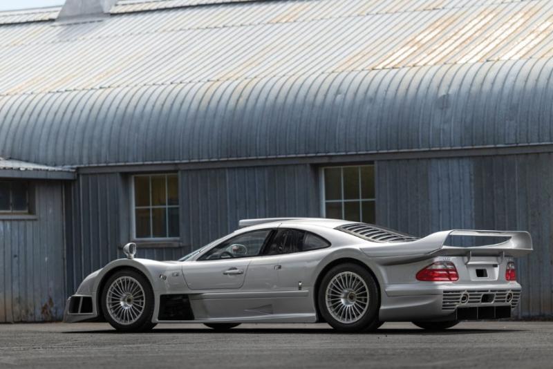 A rear view of the 1998 Mercedes-Benz AMG CLK GTR (Credit – Patrick Ernzen © 2018 Courtesy of RM Sotheby’s)