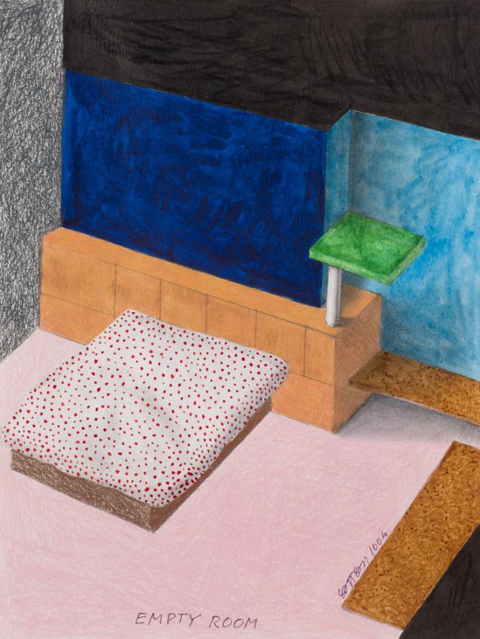 Ettore Sottsass, Empty Room, 2004, Kunstwerk auf Papier, Schätzpreis: 6 000 - 8 000 €