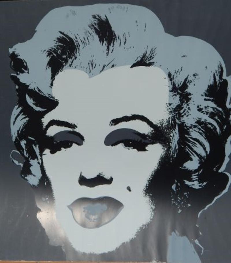 Andy Warhol(1928-1987)"Marilyn Monroe",Siebdruck, rückseitig bezeichnet "Sunday by morning",ca.91x90 cm