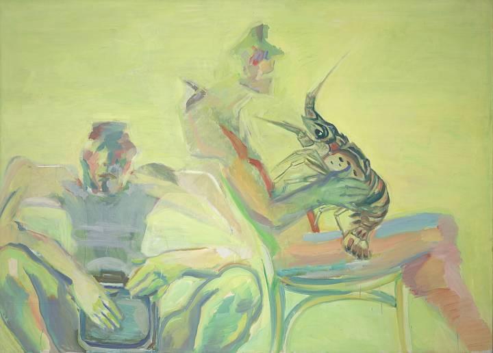 Maria Lassnig | Krebsangst, 1979 | Albertina, Wien – Dauerleihgabe aus österreichischem Privatbesitz © Maria Lassnig Stiftung