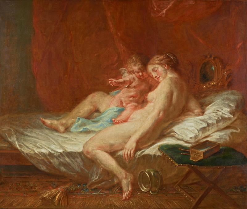 Martin Johann Schmidt, Venus und Amor, 1788 Foto: Johannes Stoll © Belvedere, Wien