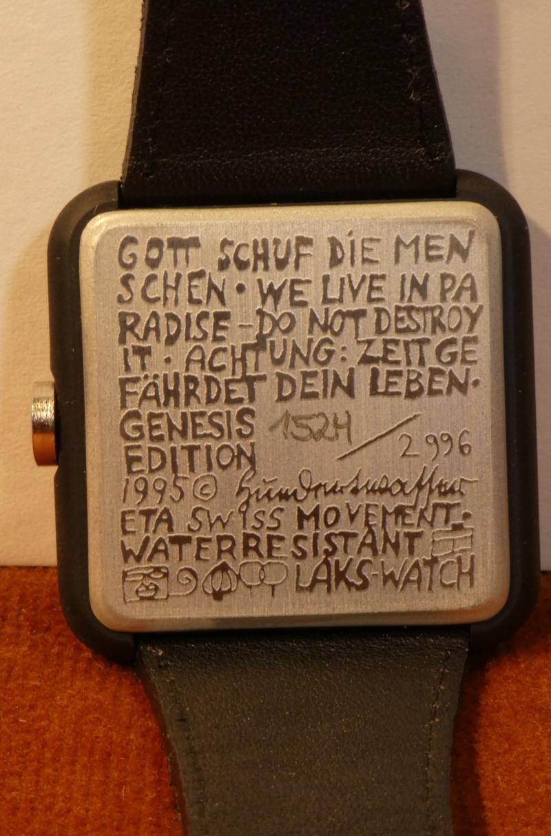 Hundertwasser Armbanduhre