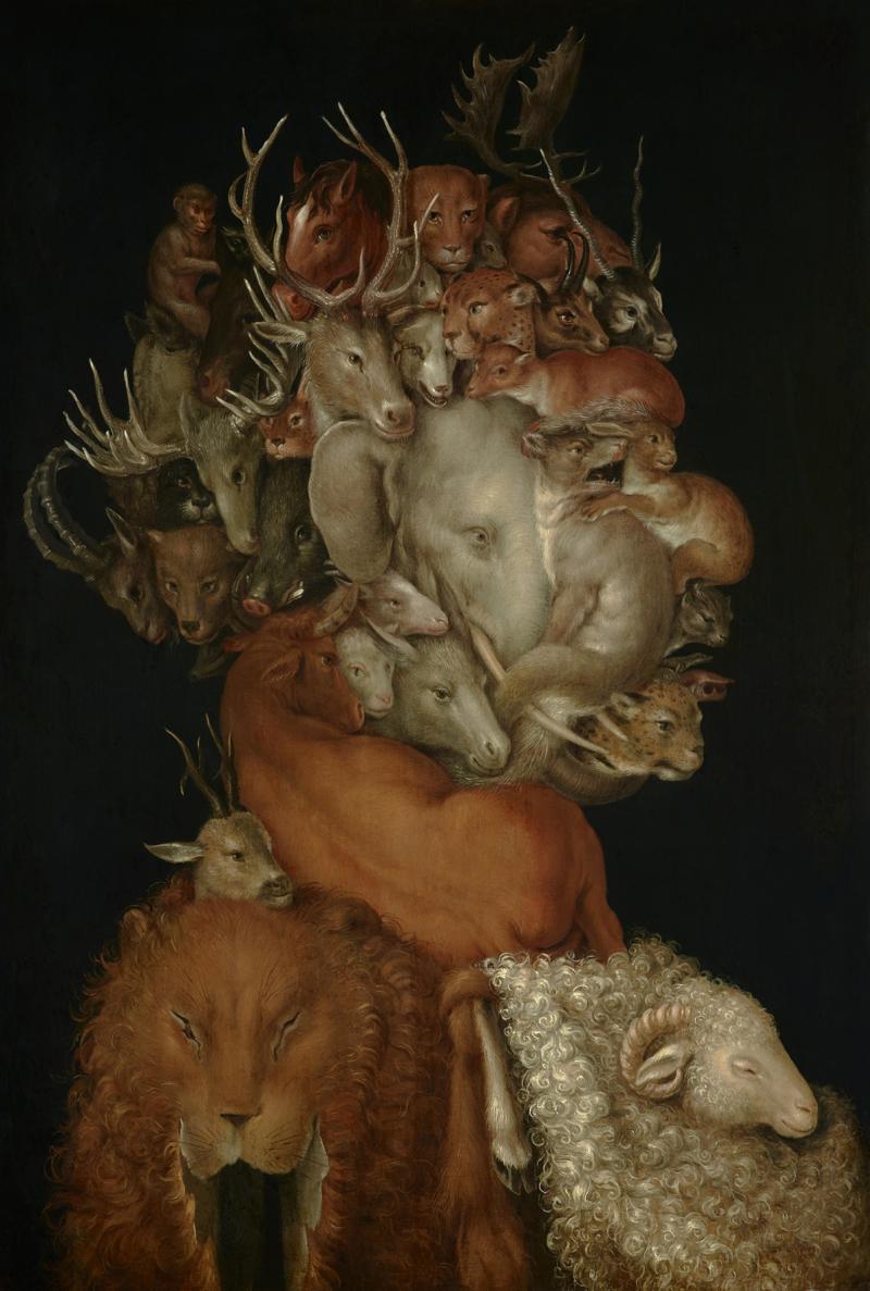 Giuseppe Arcimboldo Die Erde, um 1570 Öl auf Holz © LIECHTENSTEIN. The Princely Collections, Vaduz–Vienna