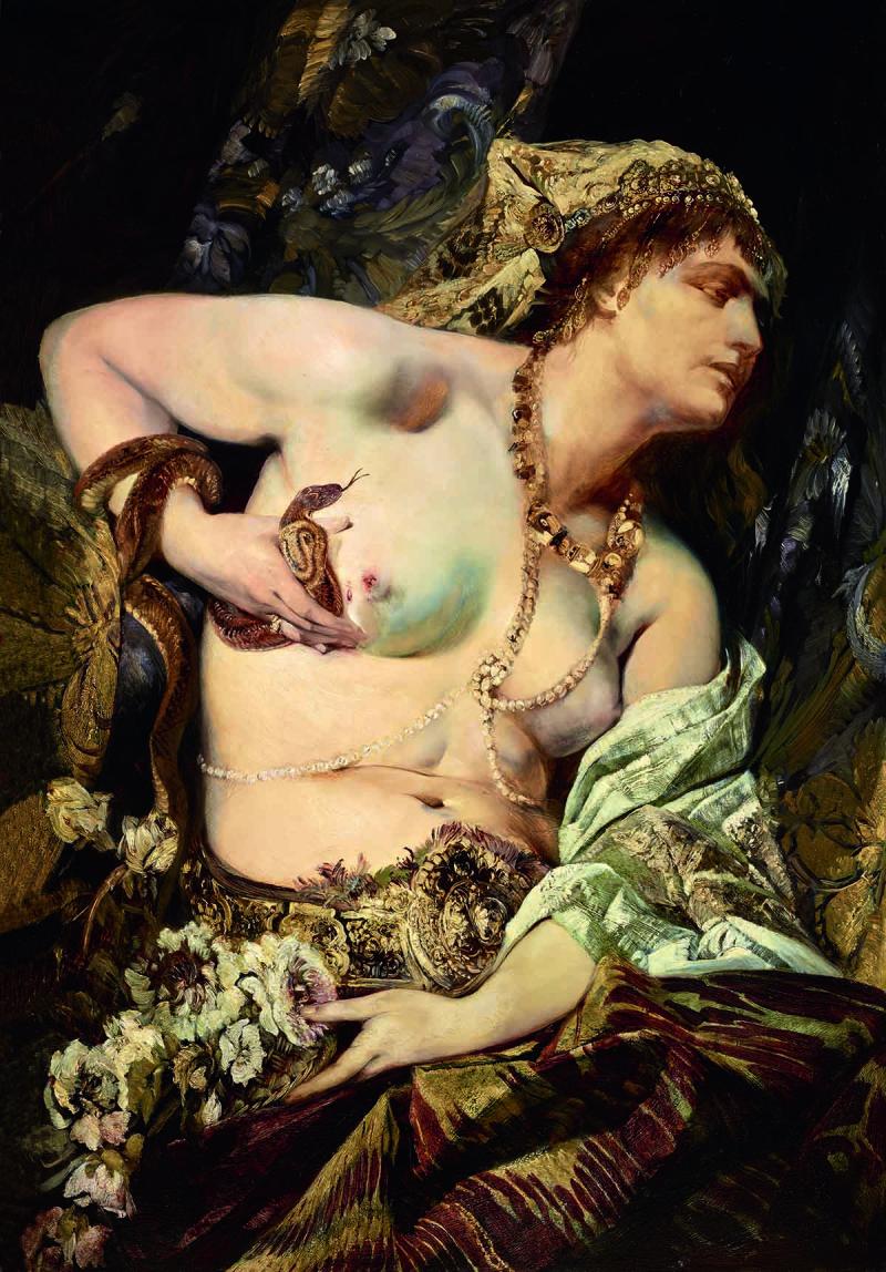 Hans Makart Der Tod der Kleopatra, 1875 Öl auf Holz © LIECHTENSTEIN. The Princely Collections, Vaduz–Vienna