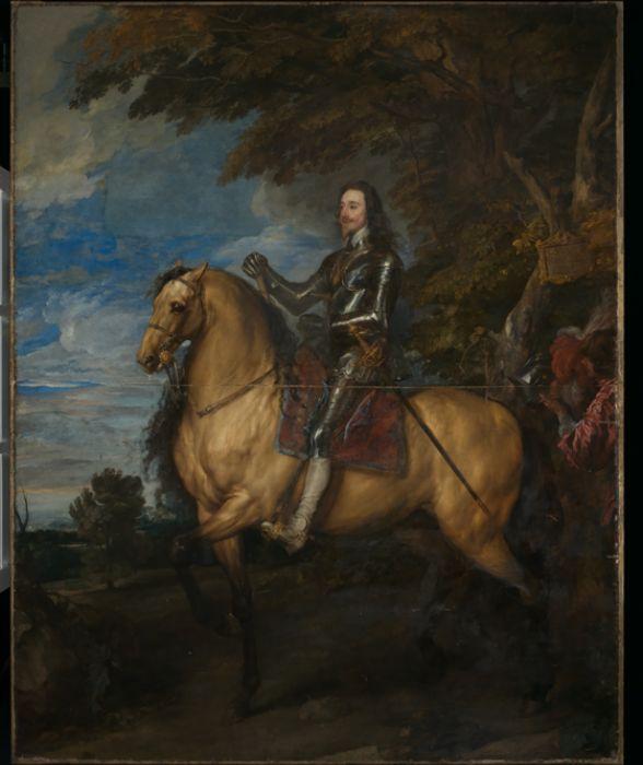 Equestrian Portrait of Charles I’ by Anthony van Dyck