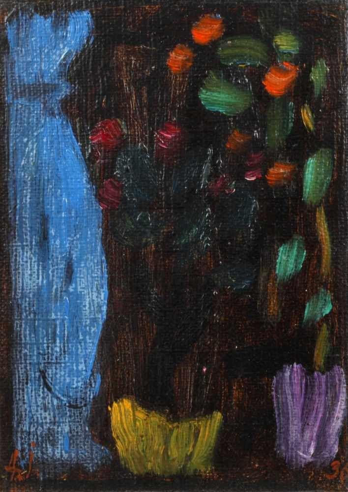 Alexej von Jawlensky, "Blumen mit blauer Vase" Mindestpreis:	22.000 EUR