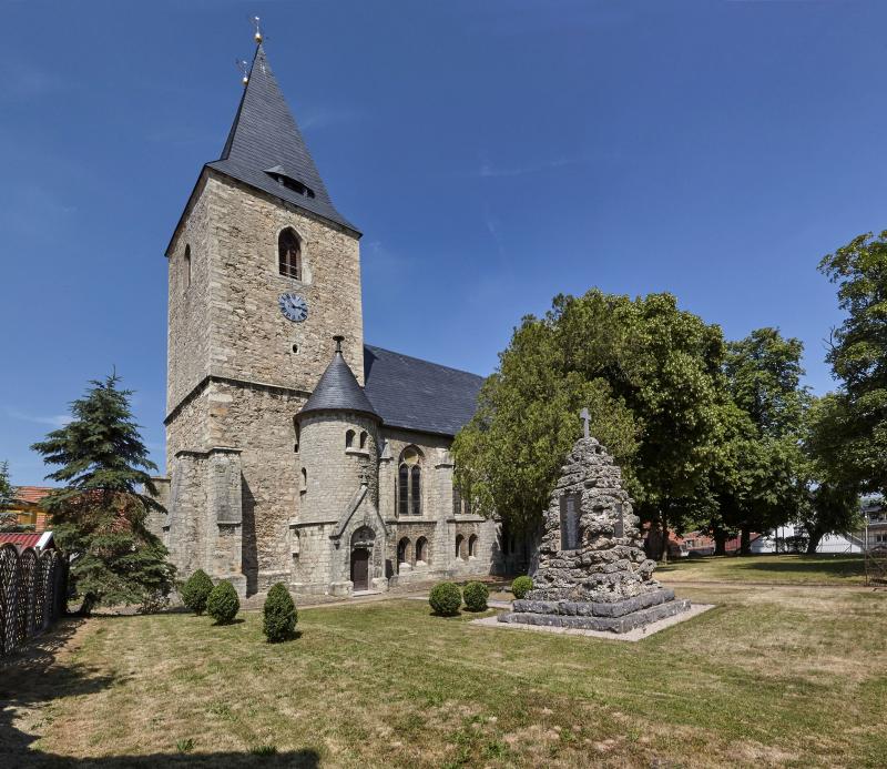 St. Wiperti-Kirche in Bilzingsleben © Roland Rossner/Deutsche Stiftung Denkmalschutz