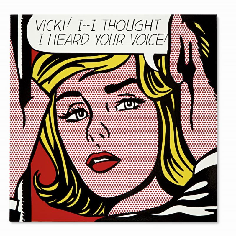 Roy Lichtenstein, Vicki! I -- I Thought I heard Your Voice!, 1964, est. £5,000,000-7,000,000