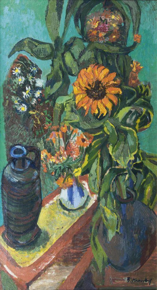 Bruno Krauskopf 'Blumenstilleben' (Lot. 122)