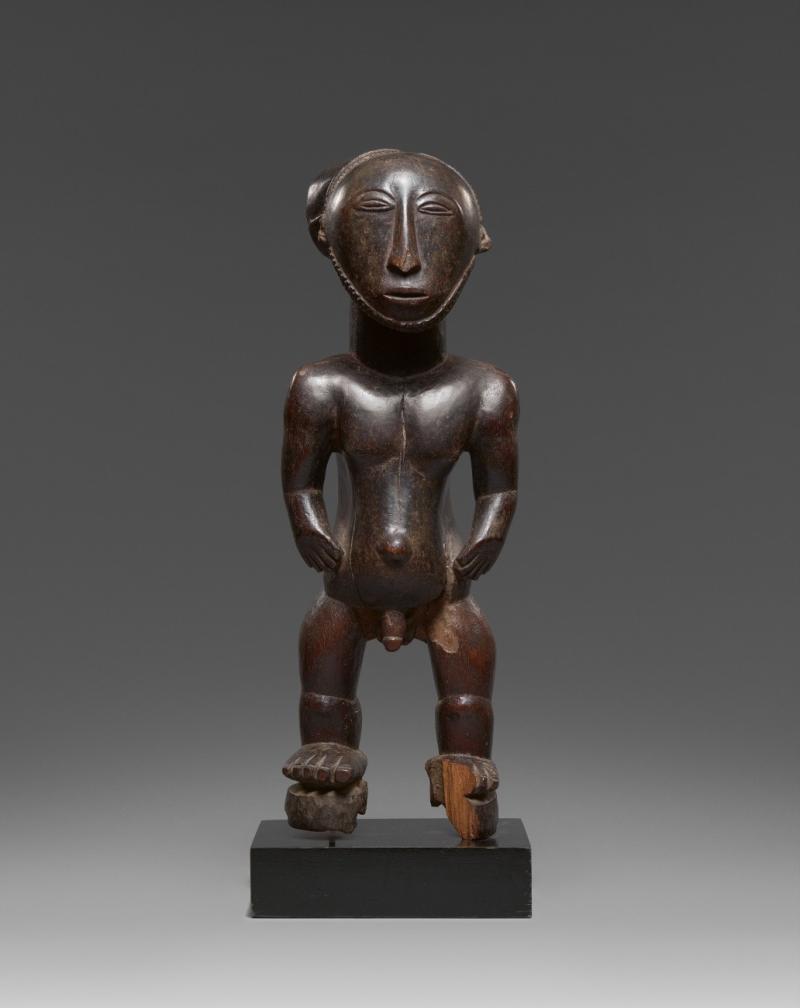 Nr. 388 106 Ahnenfigur der Hemba Demokratische  Republik Kongo H 56 cm Schätzpreis € 20.000 – 30.000,-