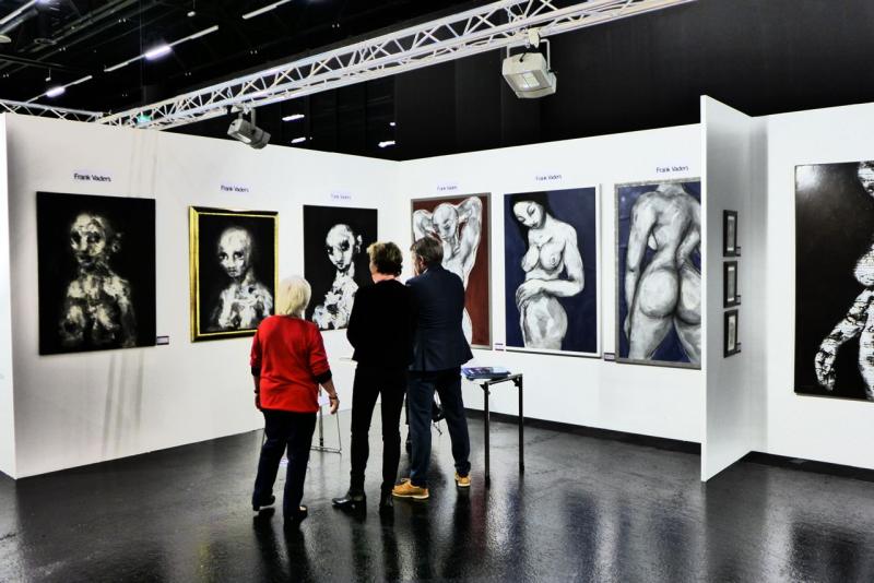 Vernissage: 2. ART Salzburg 2018 (c) findART.cc Foto frei von Rechten.