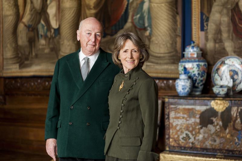 Photo Portraits of the Duke & Duchess of Devonshire:  Photo by Simon Broadhead, © Chatsworth House Trust