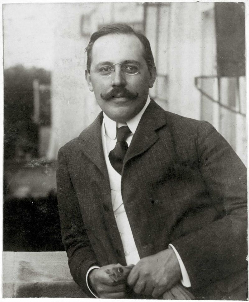 Josef Hoffmann, um 1903 Fotografie © MAK-Archiv