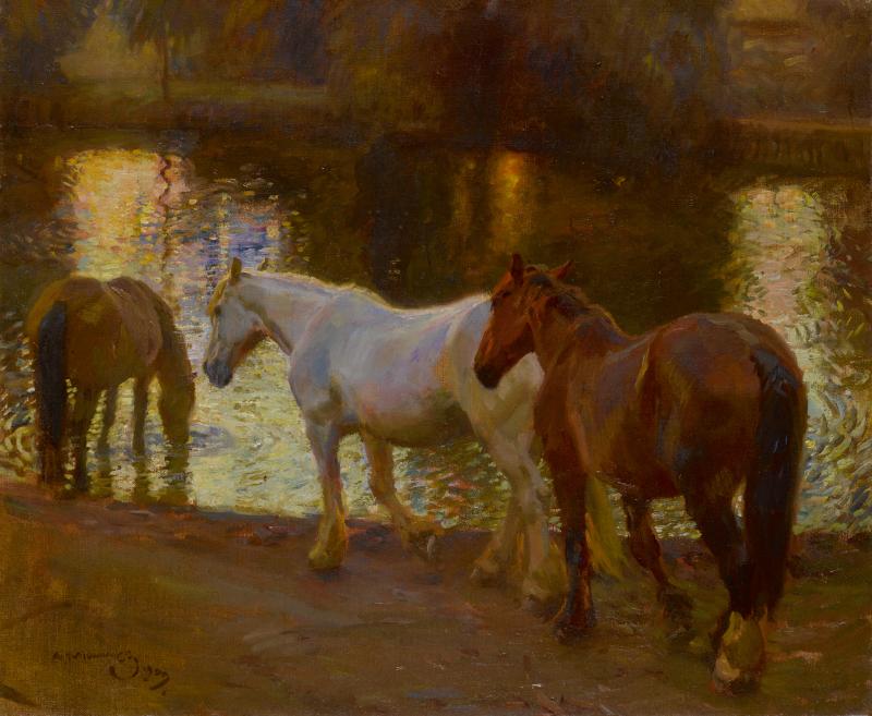 Lot 73 SIR ALFRED JAMES MUNNINGS, P.R.A., R.W.S. British 1878 - 1959