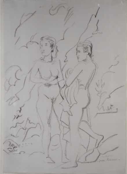 HECKEL Erich (1883 Döbeln - 1970 Radolfzell) "Zwei Frauen" Mindestpreis:	5.000 EUR