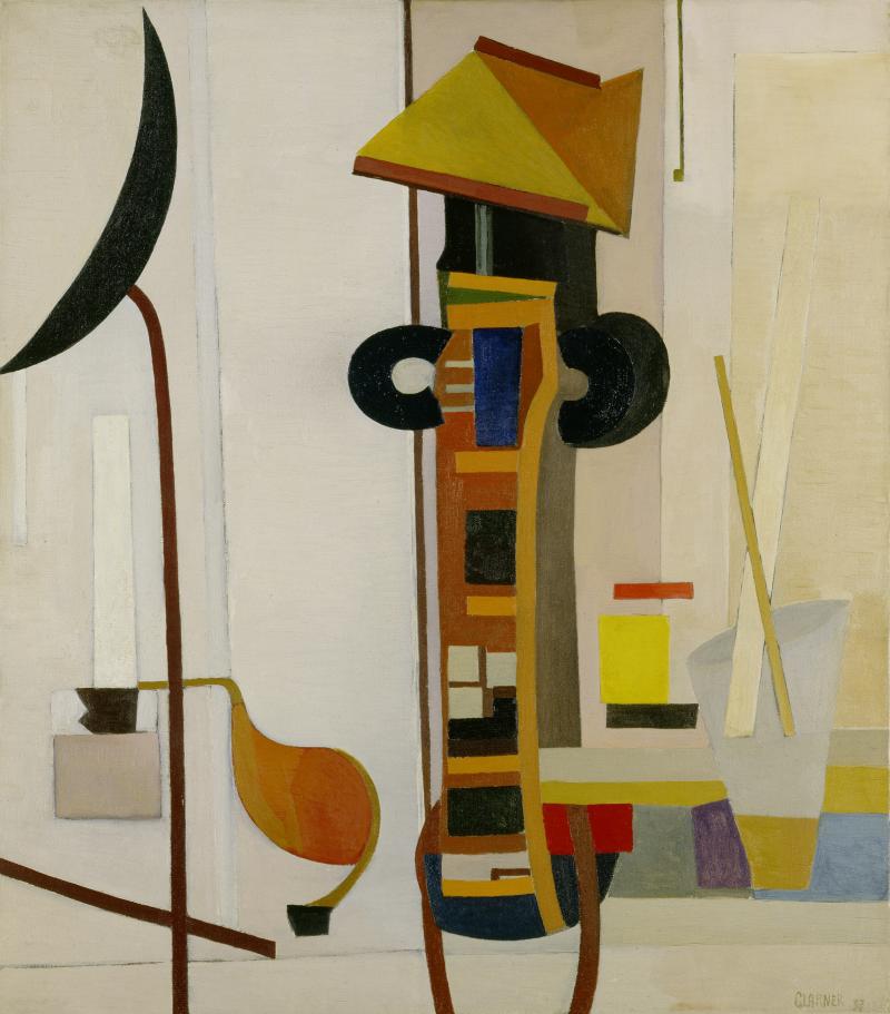 Fritz Glarner, Painting, 1937 Öl auf Leinwand, 81,5 x 71 cm Kunsthaus Zürich, Legat Louise Glarner, 1979, © 2019 Kunsthaus Zürich, The Estate of Fritz Glarner