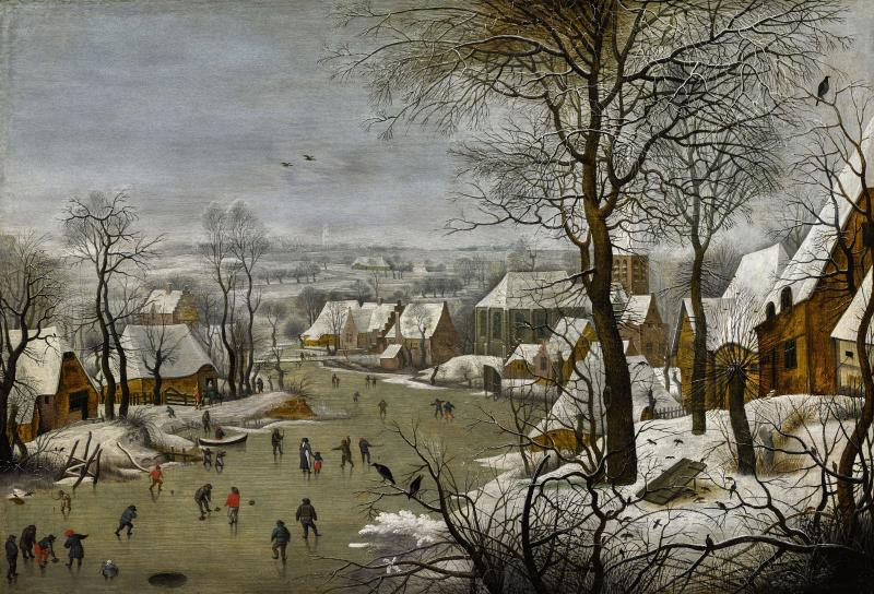 Pieter Brueghel the Younger, Winter Landscape with a Bird Trap_£1.5 – 2 million