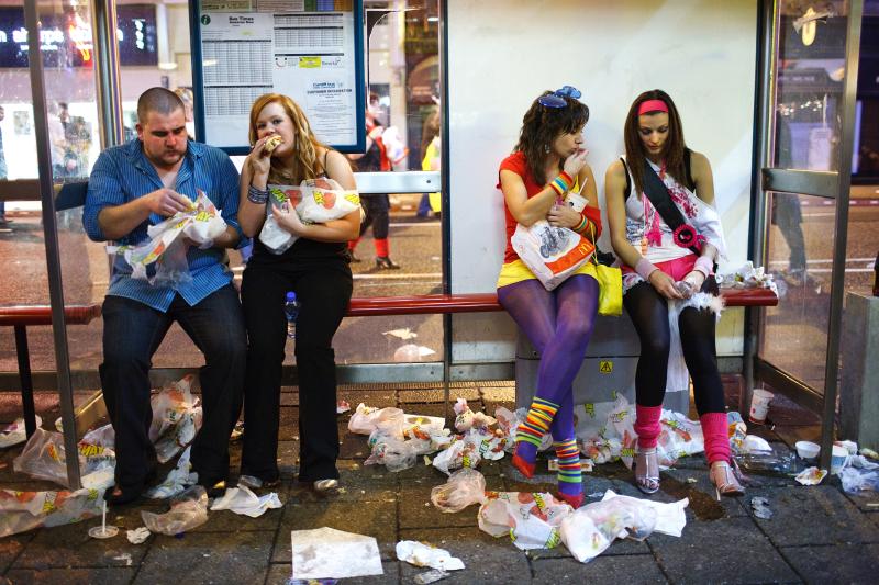 Maciej Dakowicz, Ohne Titel, aus der Serie: Cardiff After Dark, 2005-2011