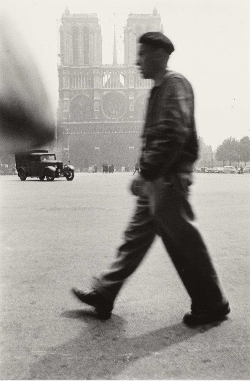 Rudolf Lehni, Paris 1946 © Robert Frank . Courtesy Sammlung Fotostiftung Schweiz, Winterthur